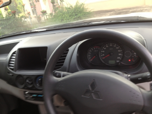 MITSUBISHI, TRITON1ปี7เดือน สภาพป้ายแดงใช้ได้สองระบบนนํ้ามันNGVเหมือนรถใหม่ไมวิ่ง12600ถูกๆ