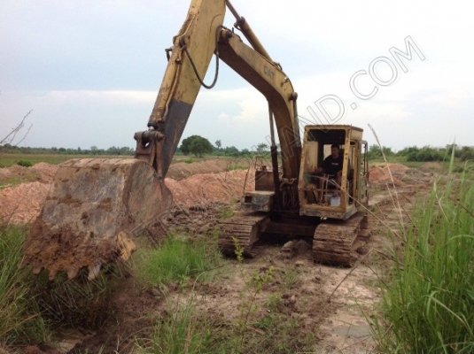 รถแบคโฮ ยี่ห้อ CAT รุ่น E120B//ติดต่อเจ้าของโดยตรง คุณสุรัตน์ โทร.090-160-5924