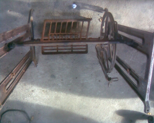 ขาจักรเหล็กหล่อซิงเกอร์ ขาจักรเหล็กหล่อซิงเกอร์