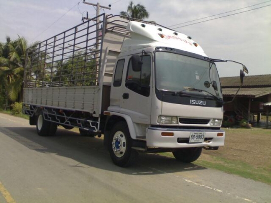 ขาย ISUZU 195 ไดร้ก้า รุ่น FTR33PT เครื่อง 6HH1 ยาว 7.20 เมตร กว้าง 2.45 เมตร