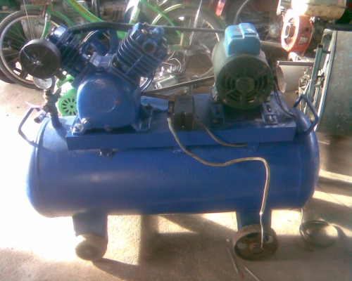 ปั้มลม หัว 1 แรง  มอเตอร์ 1  แรง