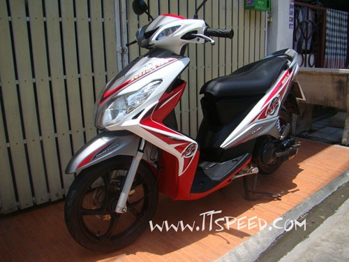 มีโอ 125RR ล้อแม็กแท้ปี54 (แถมโอนให้ฟรี) มีโอ 125RR ล้อแม็กแท้ปี54 (แถมโอนให้ฟรี)