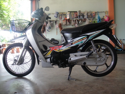 ขายฮอนด้า เวฟ 125 สีเทา -ดำ ทะเบียนพร้อมชุดโอน