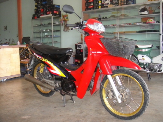 ขายฮอนด้า เวฟ 100 S สีแดง-ดำ ทะเบียนพร้อมชุดโอน ขายฮอนด้า เวฟ 100 S สีแดง-ดำ ทะเบียนพร้อมชุดโอน