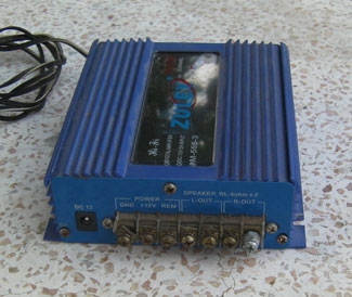 แอมป์มอเตอร์ไซค์ แอมป์มอเตอร์ไซค์