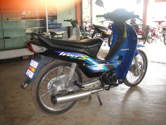 ขายฮอนด้า เวฟ 100 S สีน้ำเงิน-ดำ ทะเบียนพร้อมชุดโอน ขายฮอนด้า เวฟ 100 S สีน้ำเงิน-ดำ ทะเบียนพร้อมชุดโอน