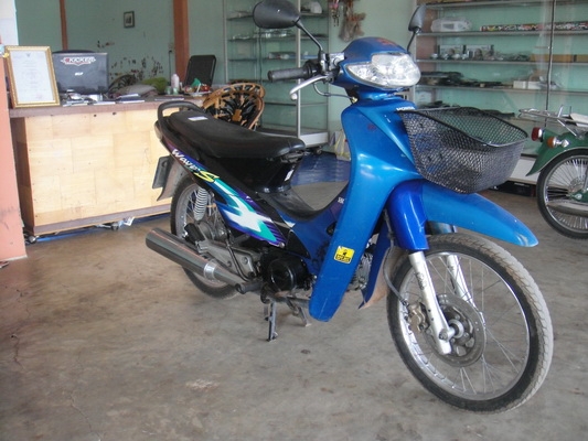 ขายฮอนด้า เวฟ 100 S สีน้ำเงิน-ดำ ทะเบียนพร้อมชุดโอน ขายฮอนด้า เวฟ 100 S สีน้ำเงิน-ดำ ทะเบียนพร้อมชุดโอน