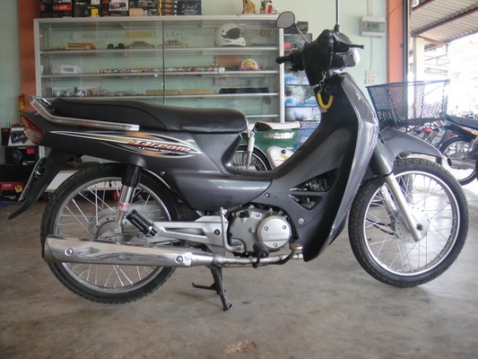 ขายฮอนด้าดรีม 125 ตัวใหม่ สีเทา  (ทะเบียนพร้อมชุดโอน )