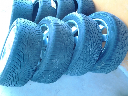 ขายแม็ค20  ยาง265/50R20 ปี2010 ยาง2ชุด