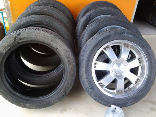 ขายแม็ค20  ยาง265/50R20 ปี2010 ยาง2ชุด