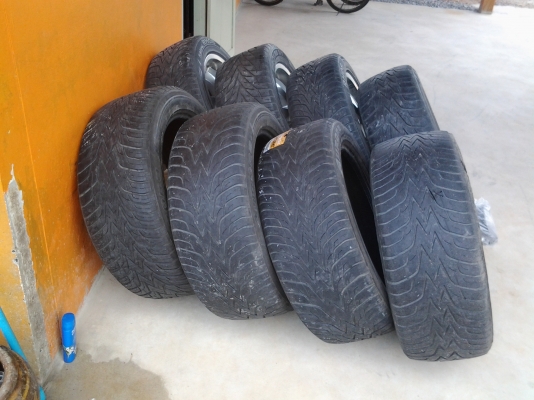 ขายแม็ค20  ยาง265/50R20 ปี2010 ยาง2ชุด