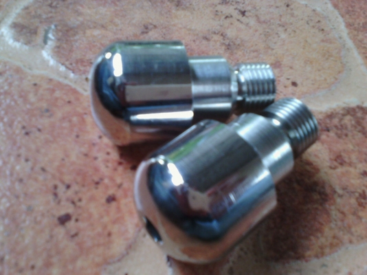 ขายน็อตตุ้มปลายแฮนด์ แสตนเลสกลึง