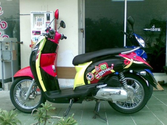 ขาย Scoopy - i รถสวยจริง สีชมพู ดำ ปี 2554 ราคาถูก