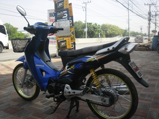 เวฟ125sสตาร์ทมือปี46รถบ้านเครื่องดีสีสวยเอกสารครบ