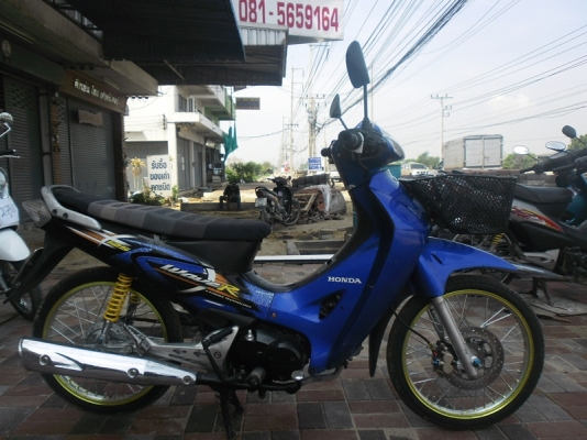 เวฟ125sสตาร์ทมือปี46รถบ้านเครื่องดีสีสวยเอกสารครบ