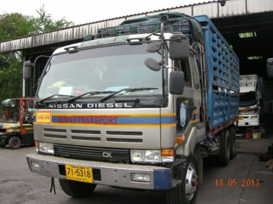 ขายรถหัวพ่วง nissan รุ่นcw30 ปี33 เครื่อง320แรงม้า ราคา770,000บาท ติดต่อคุณสมเกียรติ โทร081-641-5211