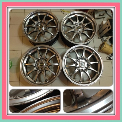 ขายแม็กใหม่ล้อโชว์ CE28 สีบรอนซ์เงา ขอบ17 4 รู100/114 ราคา 9,500 บาทถูก