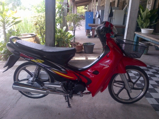 ขาย!ฮอนด้าเวฟ สต๊าทมือ ล้อแม็ก รถเครื่องเดิมแน่นๆ  พร้อมใช้ ทะเบียน+เอกสารโอน ภาษีไม่หมด