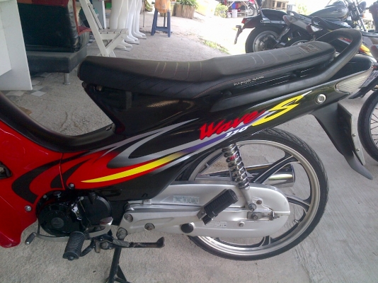 ขาย!ฮอนด้าเวฟ สต๊าทมือ ล้อแม็ก รถเครื่องเดิมแน่นๆ  พร้อมใช้ ทะเบียน+เอกสารโอน ภาษีไม่หมด