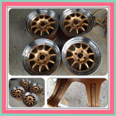 ขายแม็กมือ2 Evoke ขอบ15 4รู100 กว้าง 8 ราคา 8,800 บาทราคาถูก