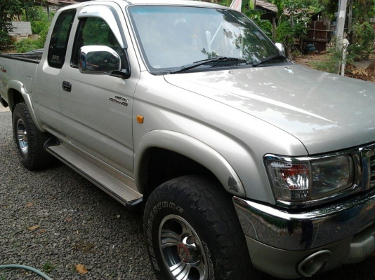 ***ขายแล้วครับขอบคุณ Truck2hand ขาย ขาย กระบะแค็ป 4WD TOYOTA HILUX TIGER 3.0 EFI TURBO 4WD ปี44/01 สภาพสวยเดิม บาง สีเดิมไม่มีเคลม เครื่องเดิม1KZ  เกียร์เดิม ภายในสวย แอร์ พาวเวอร์ กระจกไฟฟ้า ABS ยางสวย คัสซีสวยมากๆ ช่วงล่างแน่น  เกียร์โฟร์ลใช้งานปกติ พร้