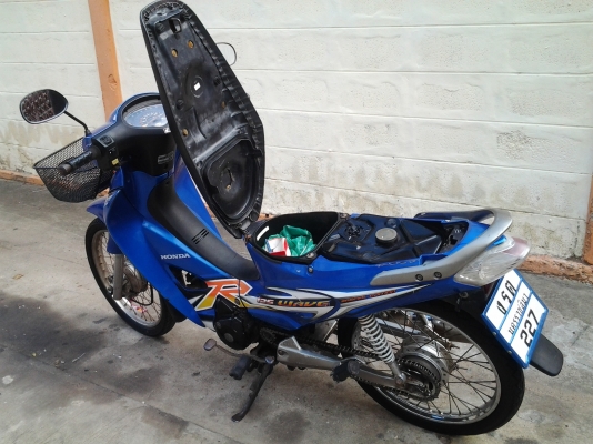 ฮอนด้า wave125 ทะเบียนพร้อมเอกสารโอน ตามสภาพใช้งานดี