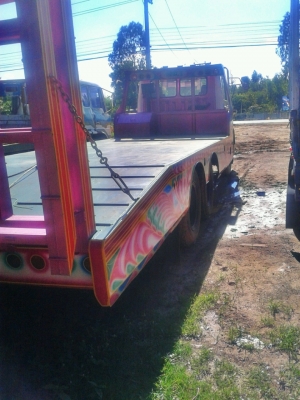 ขายด่วน HINO F17 ขึ้นรถเกี่ยว รถแบ็คโฮ