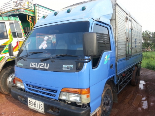 ขายด่วนISUZU NPR71 L หกล้อตู้แห้ง130แรงสภาพพร้อมใช้ราคาถูกรีบจอง 0801515451 0811838154