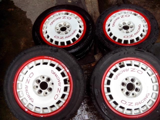 ขาย OZ RACING made in japan ขอบ15 4รู100/114 แถมยาง
