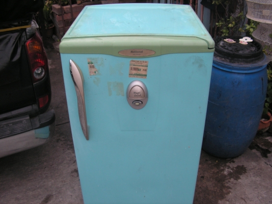 ตู้เย็นเนชั่นเนล6.3คิ(ต้องขอโทษด้วยพอดีตู้เย็นของบ้านเเม่ยายพังเลยยกตัวนี้ไปให้แม่ยายครับ) ตู้เย็นเนชั่นเนล6.3คิ(ต้องขอโทษด้วยพอดีตู้เย็นของบ้านเเม่ยายพังเลยยกตัวนี้ไปให้แม่ยายครับ)