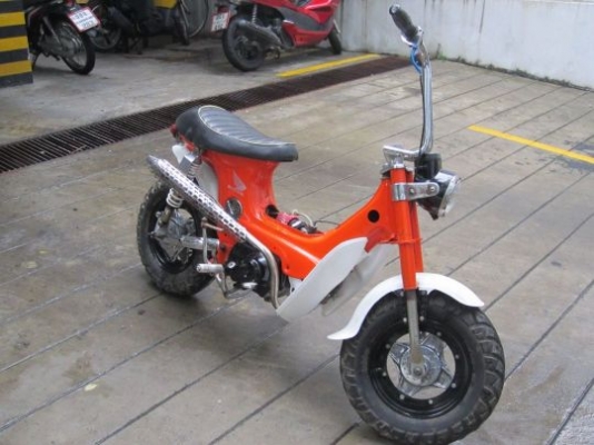 Chaly&hellip;ชาลีไฟบน ขาลุยแนวจิ๊กโก๋ๆ ล้อโต ท่อยกเสียงสนั่น เครื่องเดิมแต่วิ่งมันส์ cdi ช้าอดชัวร์ กทม.