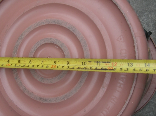 ถังพลาสติกสีเเดง3ใบ ถังพลาสติกสีเเดง3ใบ