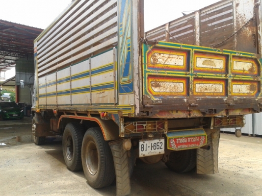 สิบล้อดั้มเกษตร1เพลามิซูFN225k195แรงครัชชีสวยเดิมๆจากห้าง