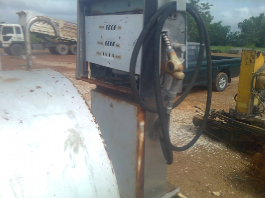 ขาย ถังน้ำมัน ตู้พร้อมหัวจ่าย ครบชุด