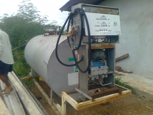 ขาย ถังน้ำมัน ตู้พร้อมหัวจ่าย ครบชุด