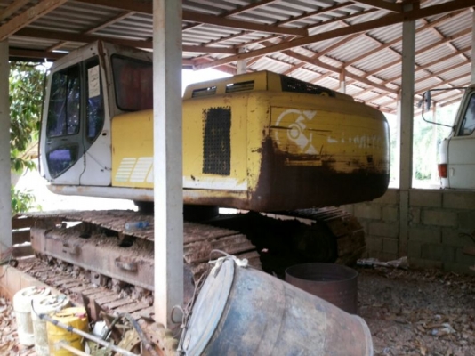 รถฮีโน่ 10 ล้อ ท้ายลาด 220 แรงม้า / แบคโฮ SUMITOMO 200  ( ขายคู่ )  สนใจติดต่อ 081 - 6079515