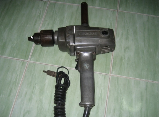 ขายด่วนสว่านรอบช้า Hitachi 5 หุน รุ่น PU-PM3 japan แท้แน่นอน