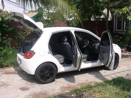 ขายรถ PROTON SAVVY 1.2 ปี 2011 ตัวท้อป AMT ABS AIRBAG คู่ เกียร์อัตโนมัติ 2 ระบบ