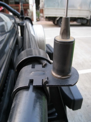 เม้าท์ติดสายอากาศวอ. หรือสปอร์ตไลท์ เม้าท์ติดสายอากาศวอ. หรือสปอร์ตไลท์