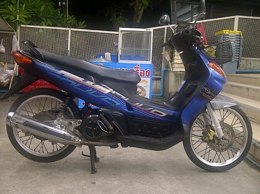 +++ขายนูโวตัวเก่า สีดำน้ำเงิน เครื่องเดิมล้อdid14ปีเก่าครับ15999บาท+++++