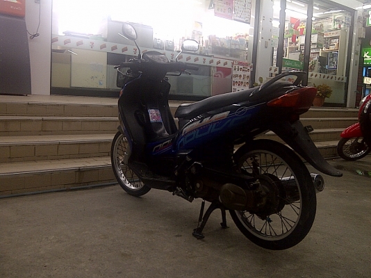 +++ขายนูโวตัวเก่า สีดำน้ำเงิน เครื่องเดิมล้อdid14ปีเก่าครับ15999บาท+++++