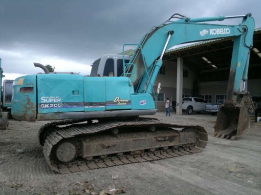 ขายรถแบคโฮ KOBELCO SK200-YN-10 ซีเรี้ยล.40457 เอกสารใบแจ้งจำหน่าย เอวแน้น ไฟฟ้าครบ รถสวย ราคาย้อมๆรีบจองด่วน