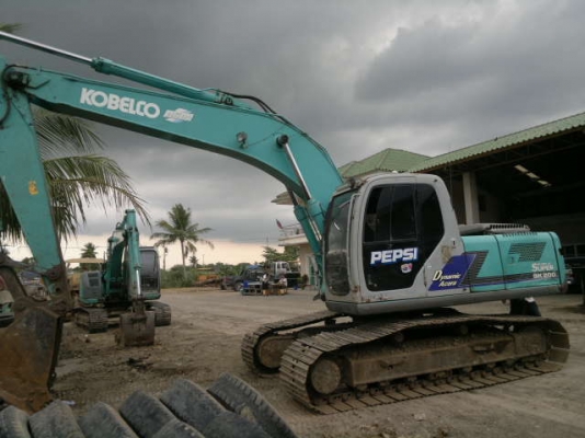 ขายรถแบคโฮ KOBELCO SK200-YN-10 ซีเรี้ยล.40457 เอกสารใบแจ้งจำหน่าย เอวแน้น ไฟฟ้าครบ รถสวย ราคาย้อมๆรีบจองด่วน