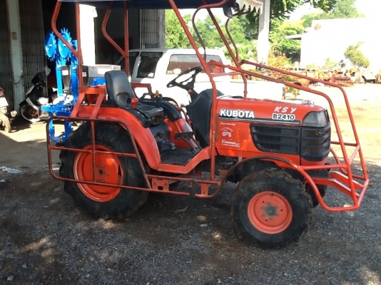 คูโบต้าB2410 4WD 2เพลา ทำงาน969ชั่วโมง พร้อมโครงกันอ้อย