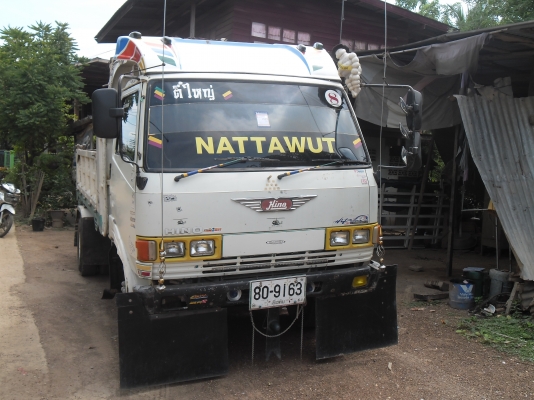 ขายหกล้อ Hino Km777 สภาพพร้อมใช้งาน เครื่องดี ยางดี ครัชชีสวย