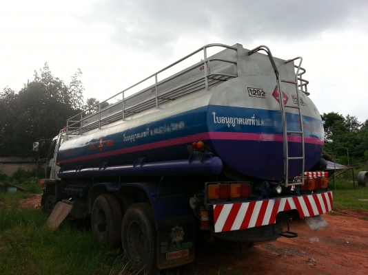 รถบรรทุกน้ำมัน HINO F18 หัวสิงห์ไฮเทค  เครื่อง H07D