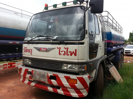 รถบรรทุกน้ำมัน HINO F18 หัวสิงห์ไฮเทค  เครื่อง H07D