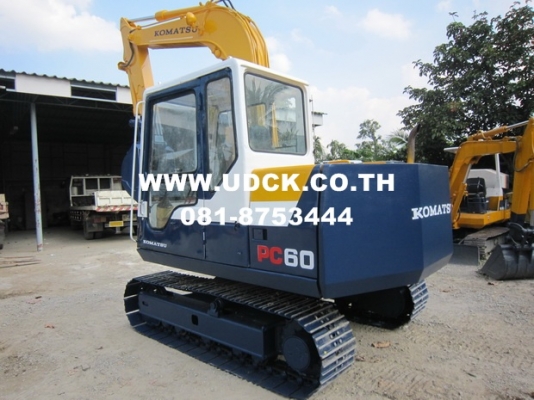 ขาย รถขุด KOMATSU รุ่น PC60-6- มือสองญี่ปุ่น