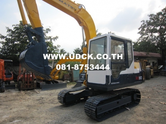 ขาย รถขุด KOMATSU รุ่น PC60-6- มือสองญี่ปุ่น