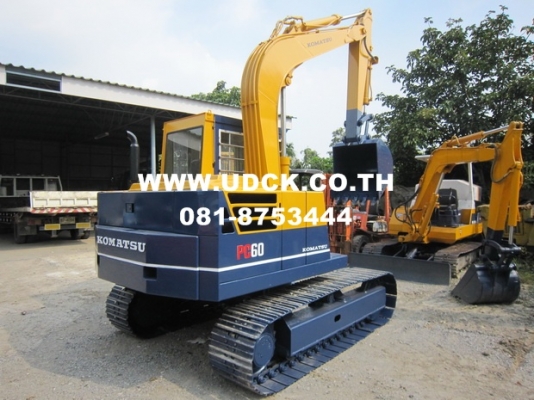 ขาย รถขุด KOMATSU รุ่น PC60-3- มือสองญี่ปุ่น